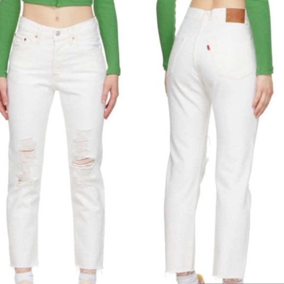 Levi's Denim - NWOT Levi’s 501 Original Distressed Straight Leg Jeans